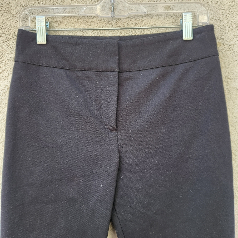 VERONICA BEARD Women's Pants Size 2 Black Straight Leg Office Career Made USA - Picture 3 of 11